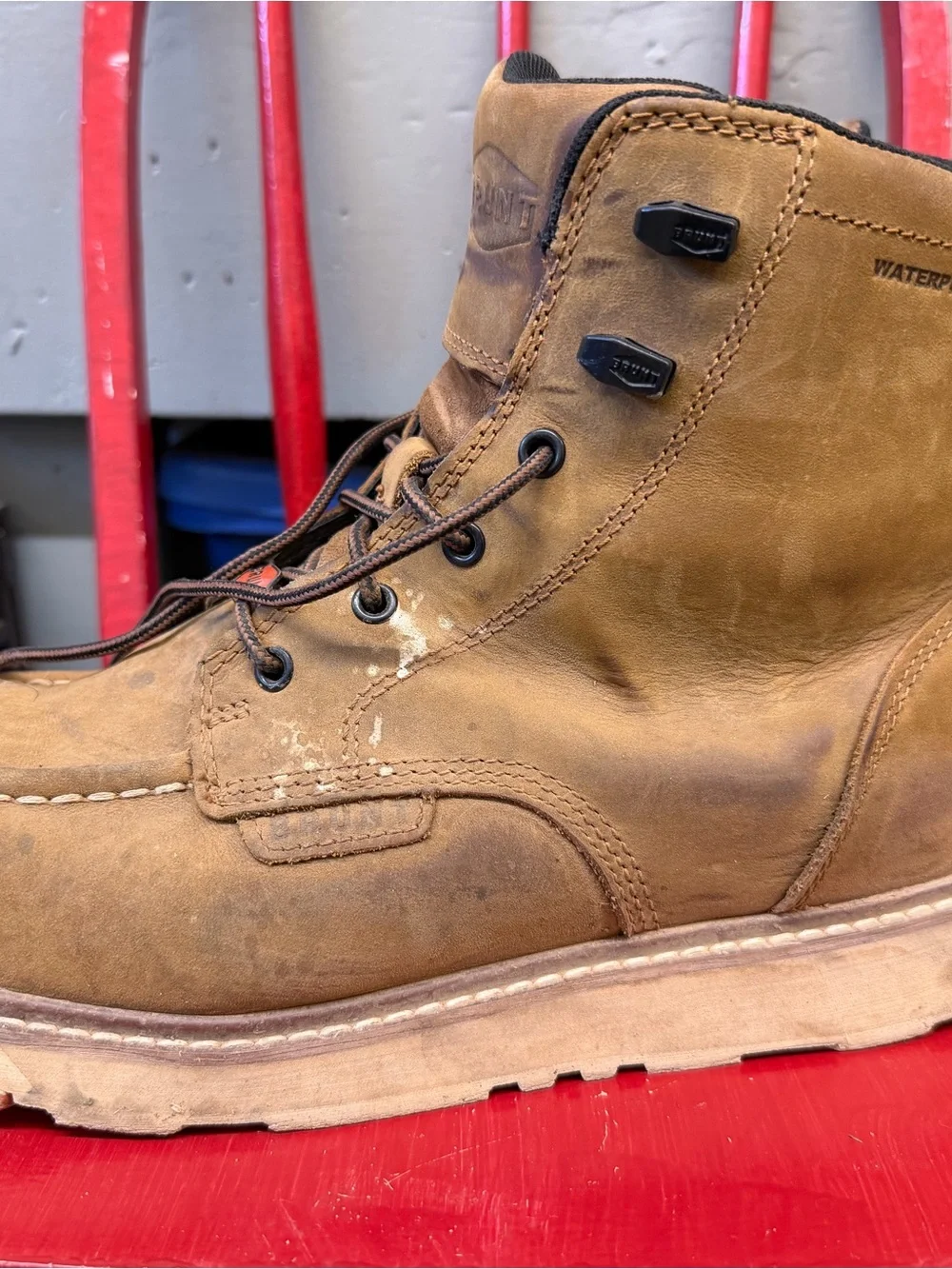 Brunt leather men